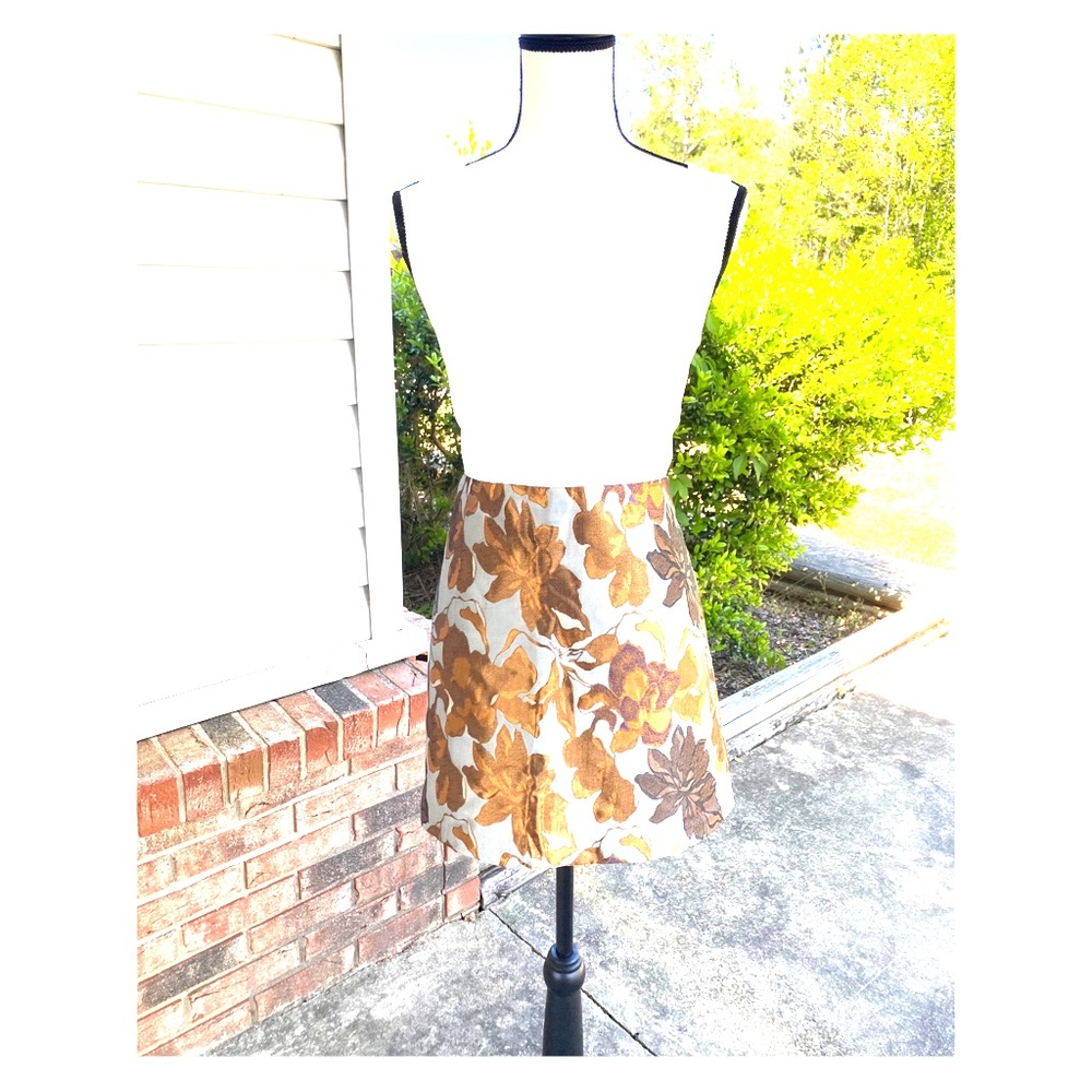 Blue & Copper Skirt